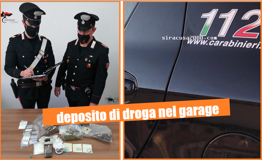 Augusta. Deposito Di Droga In Un Garage, I Carabinieri Arrestano Un ...