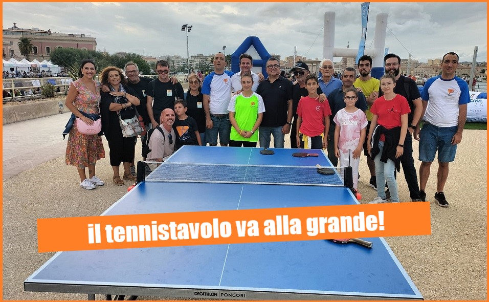 Al Villaggio dello Sport del Parcheggio Talete il Tennistavolo sta andando alla grande – siracusa2000.com #adessonews